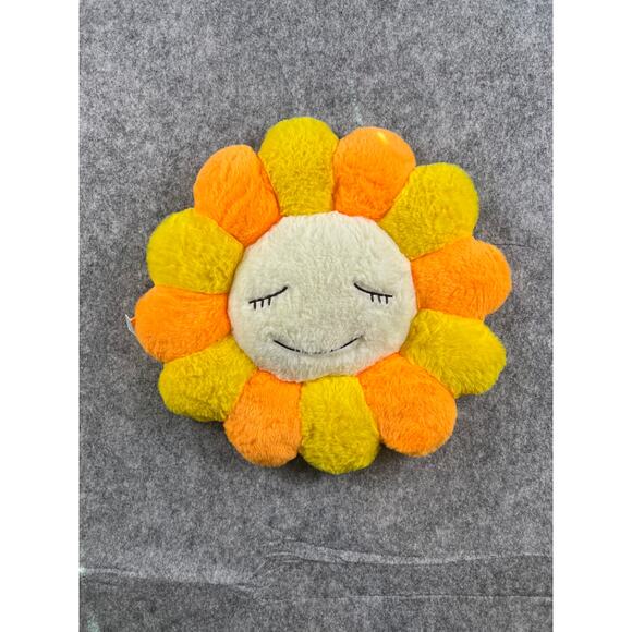 Takashi Murakami pillow‎ yellow and orange  40cm MUST HAVE! - Picture 2 of 2